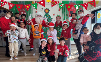 1月保育だより＆みんなで迎えたクリスマス会